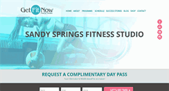 Desktop Screenshot of getfitnowpt.com