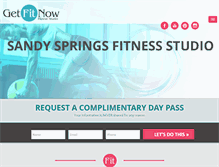 Tablet Screenshot of getfitnowpt.com